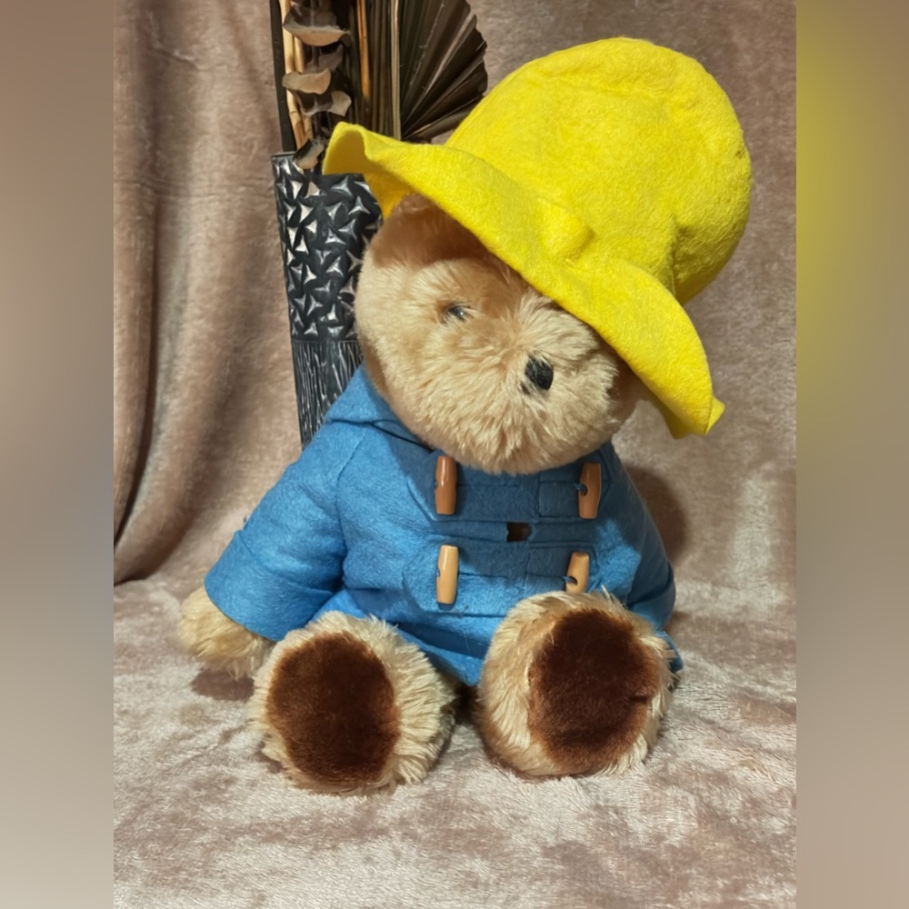 1975 Vintage Paddington Bear Darkest Peru To London England 11" Plush Eden Toys
